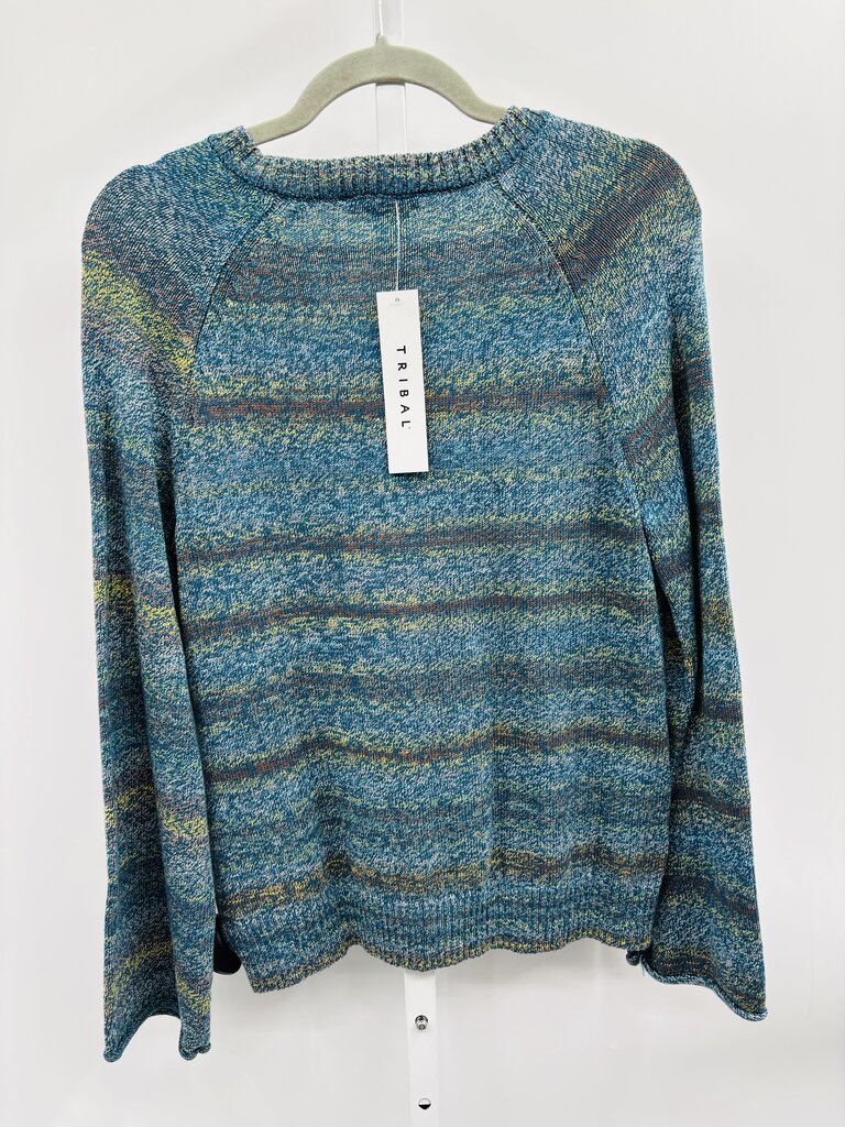 Tribal Sweater Blue M