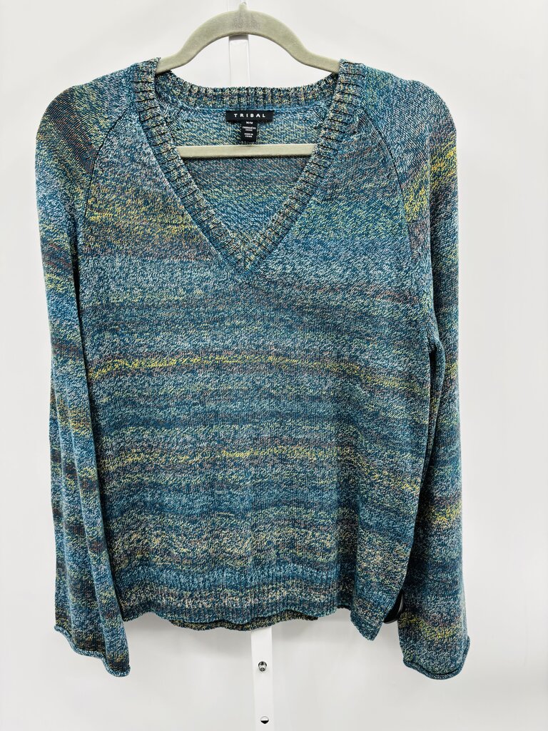 Tribal Sweater Blue M