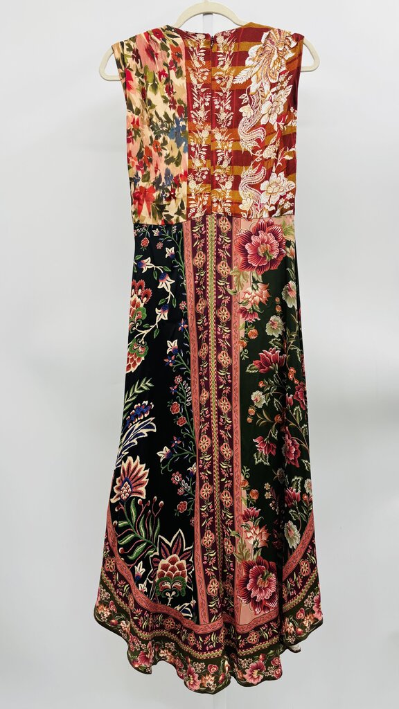 Farm Maxi Dress Burgundy M