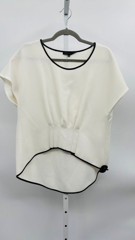 Abbey Glass Top White M