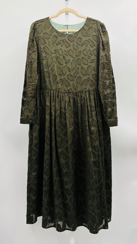 Megan Huntz Maxi Dress Green M