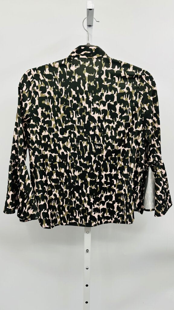 Abbey Glass Blouse Green XS