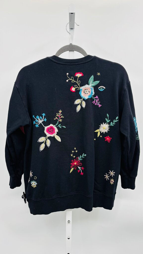 Johnny Was Sweatshirt Black S