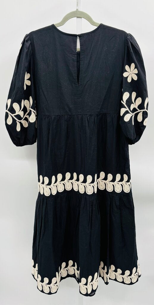 Anthropologie Maxi Dress Black M