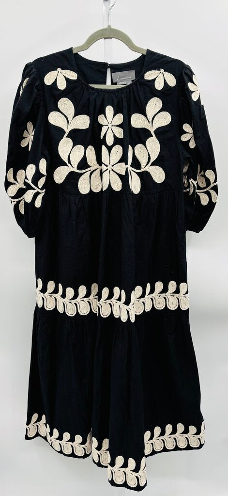 Anthropologie Maxi Dress Black M