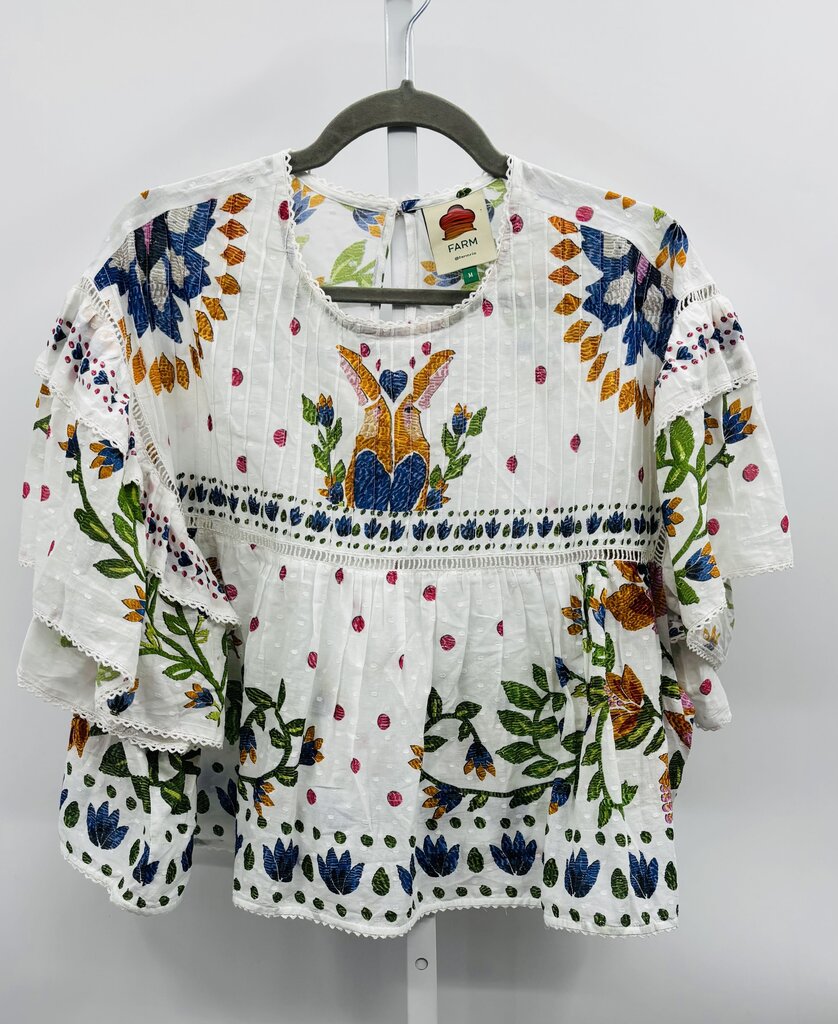 Farm Blouse White M