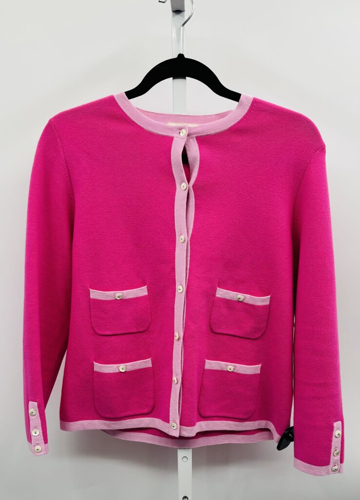 Ann Mashburn Cardigan Pink L