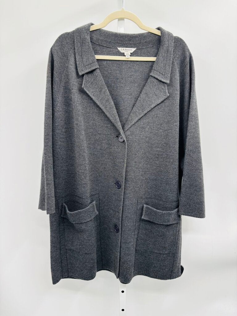 L. K. Bennett Sweater Grey XL