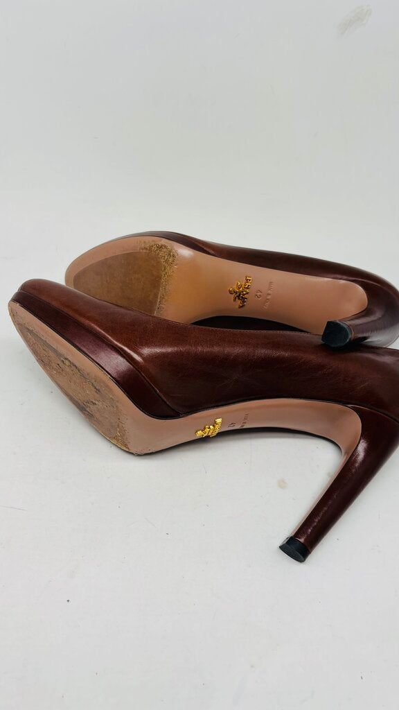 Prada Heels Brown 11