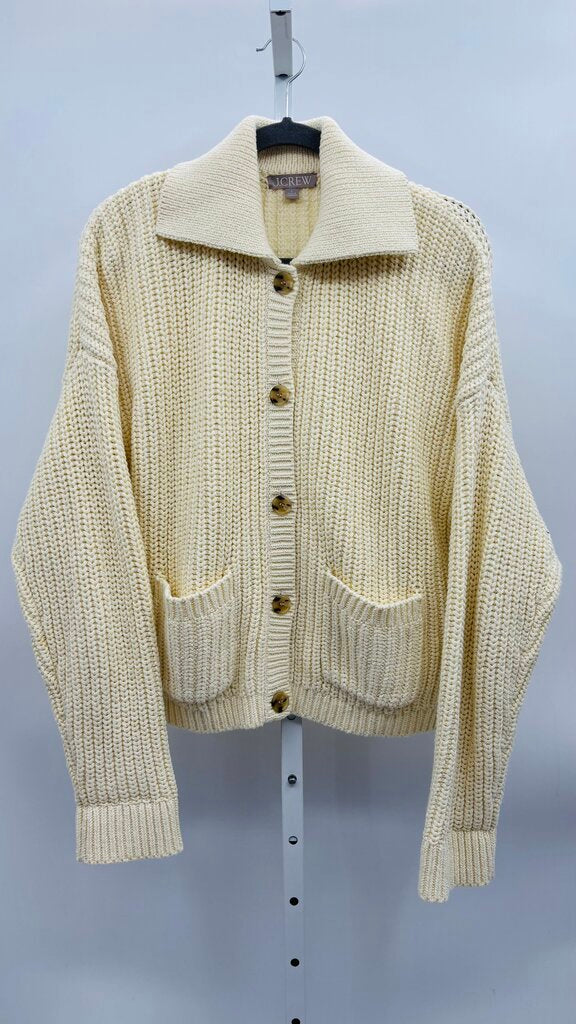 J. Crew Cardigan Beige L