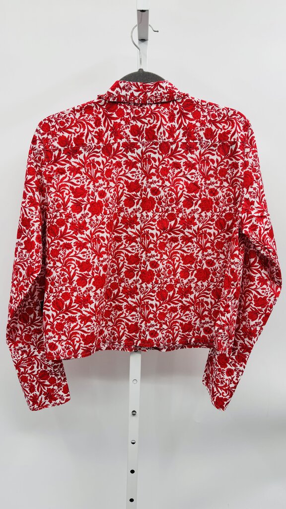 J. Crew Blouse Red 6