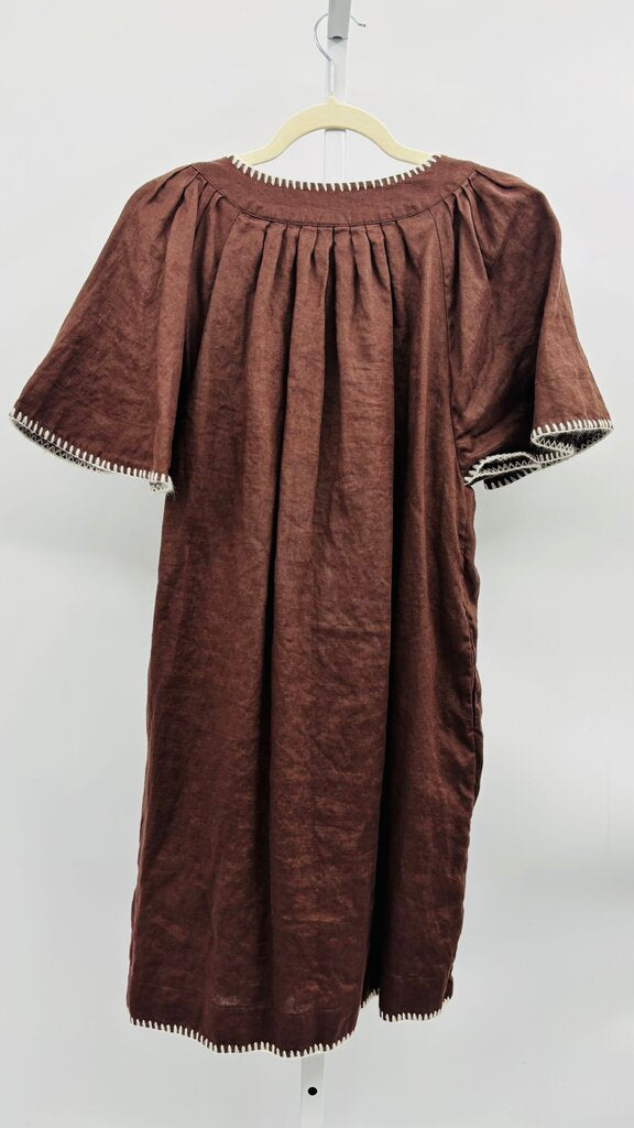 Magaschoni Dress Brown M
