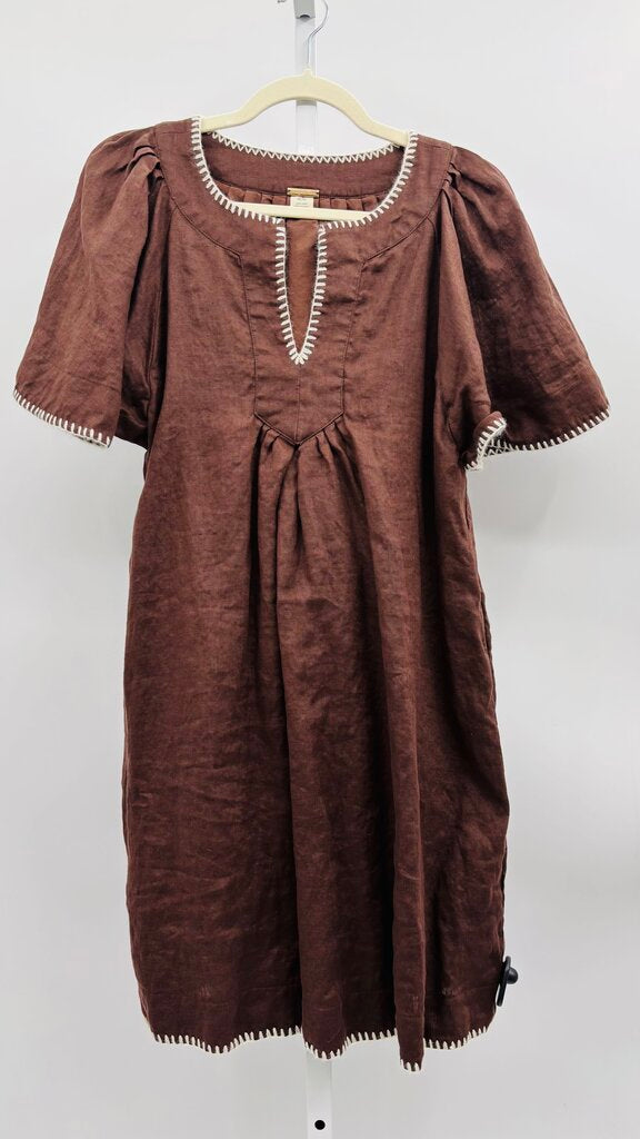 Magaschoni Dress Brown M