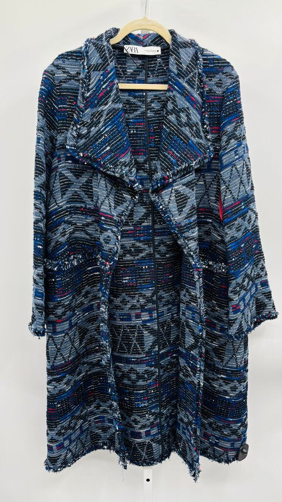 Zara Coat Navy XS