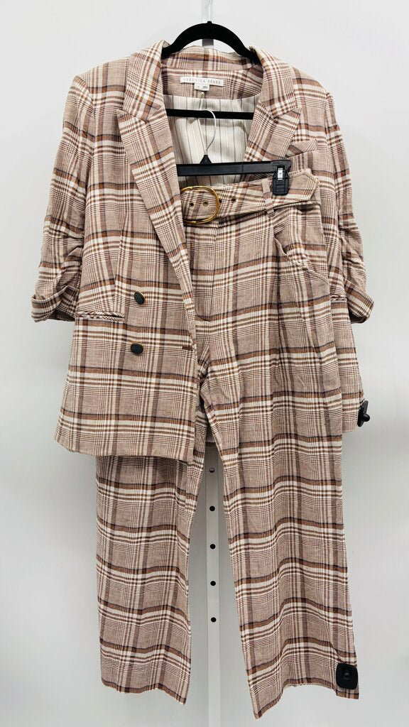 Veronica Beard Pants Suit Brown 10