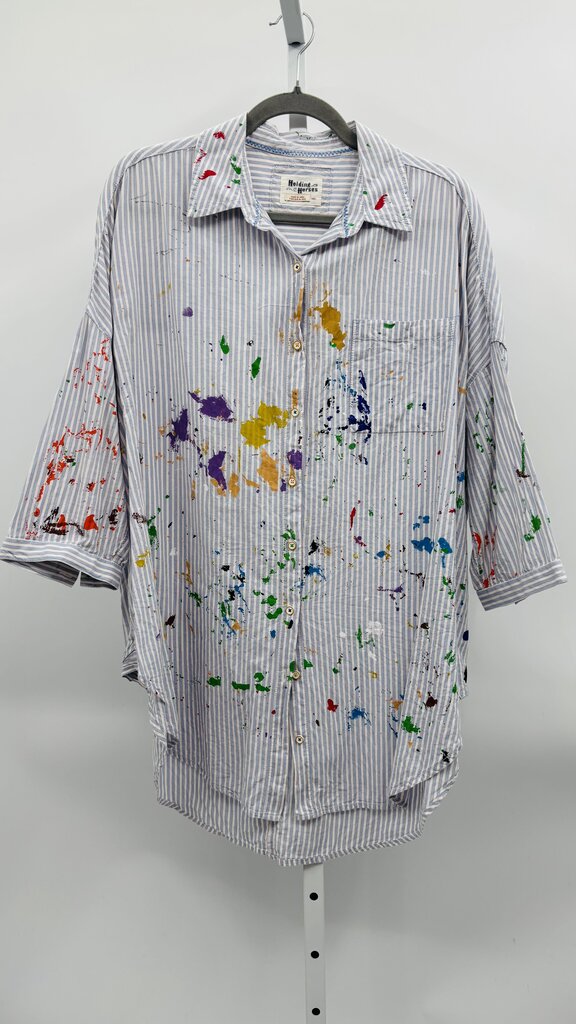 Holding Horses Shirt Blue L