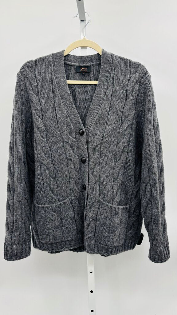 Quince Cardigan Grey S