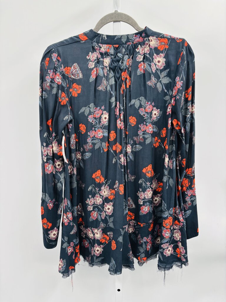 Free People Blouse Navy XS