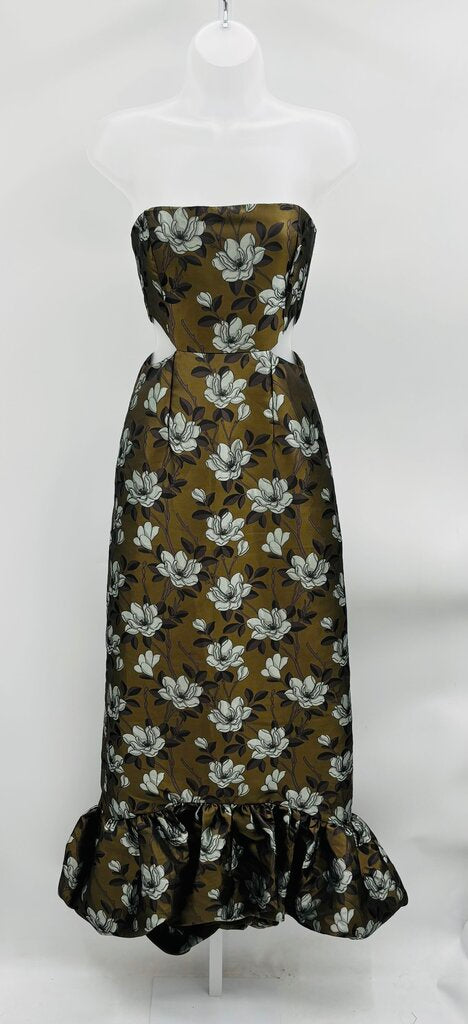 Lulus Maxi Dress Green XS