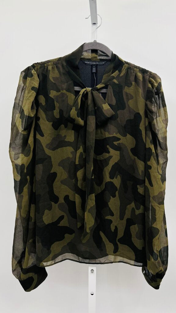 WHBM Blouse Green L