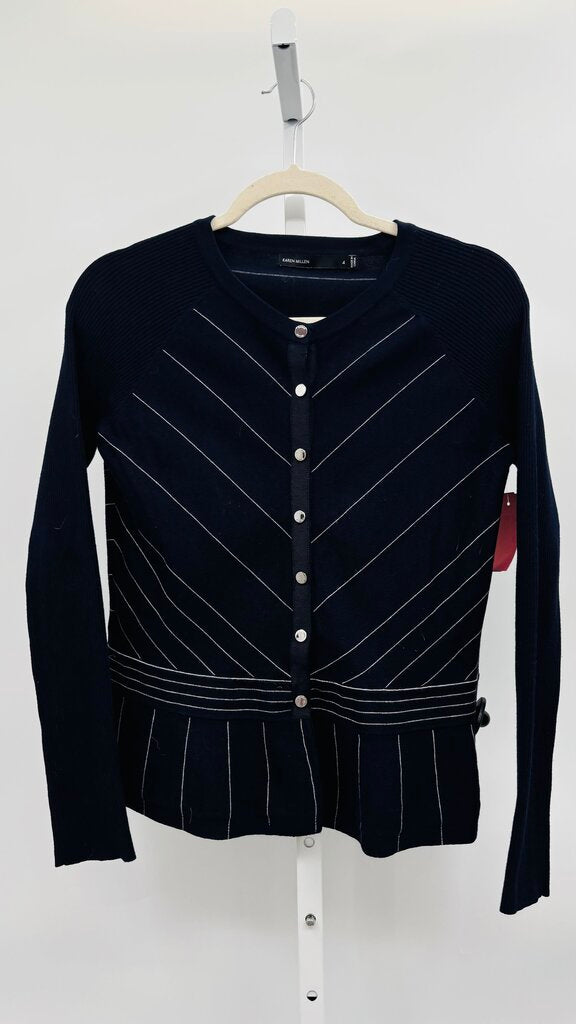 Karen Millen Cardigan Navy 4
