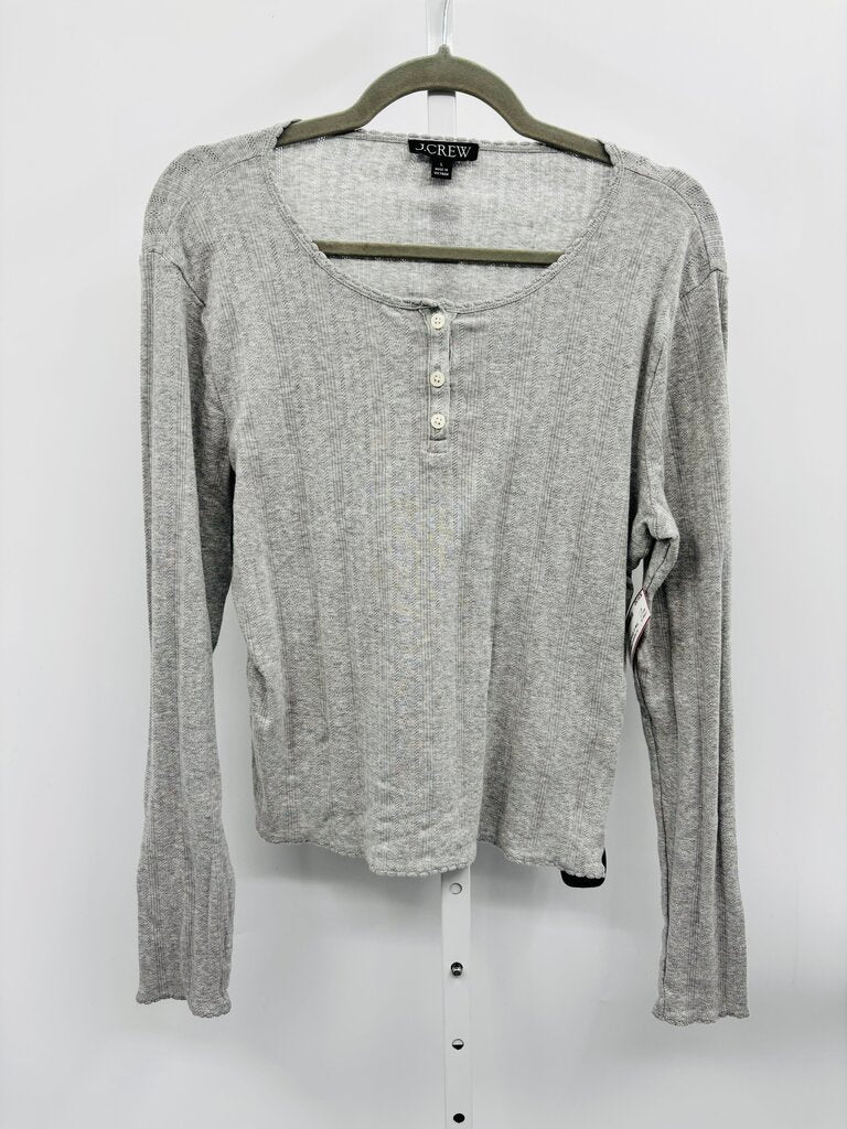 J. Crew Top Grey L
