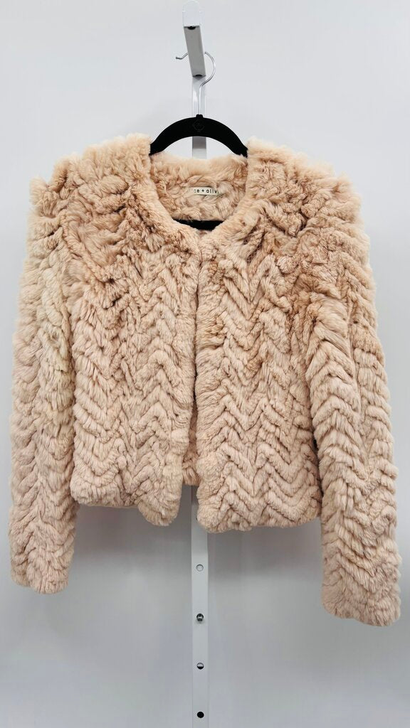 Alice + Olivia Jacket Beige S