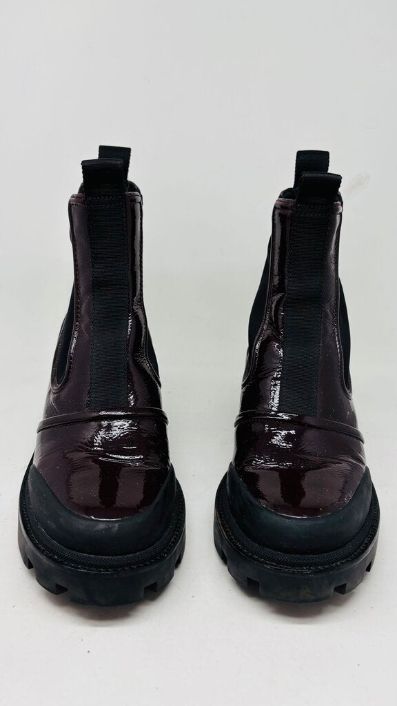 Tory Burch Ankle Boots Burgundy 9