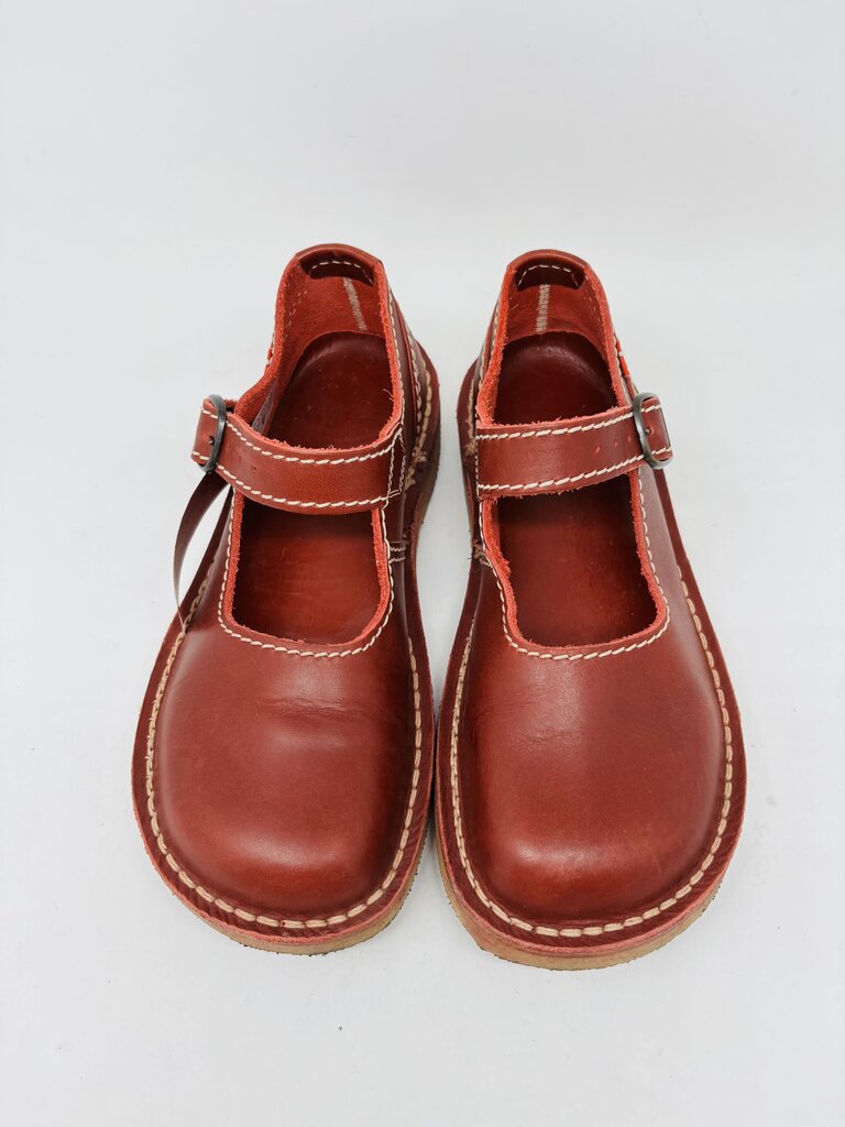 Duckfeet Flats Burgundy 9