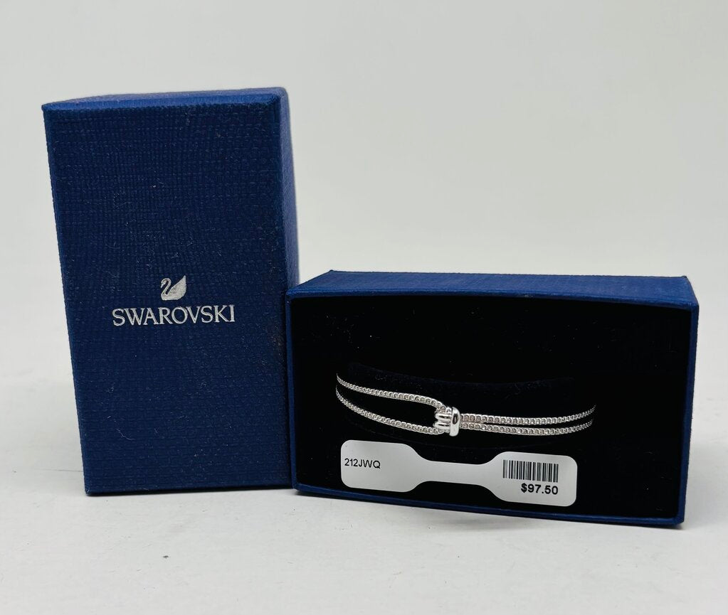 Swarovski Bracelet Silver 7"