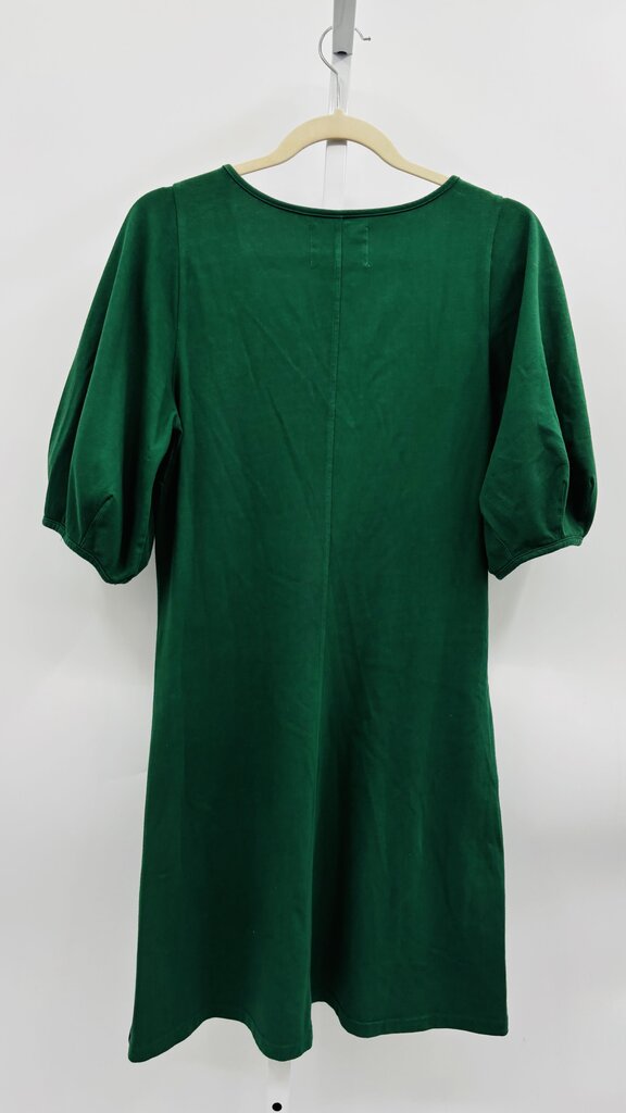 Velvet Dress Green S