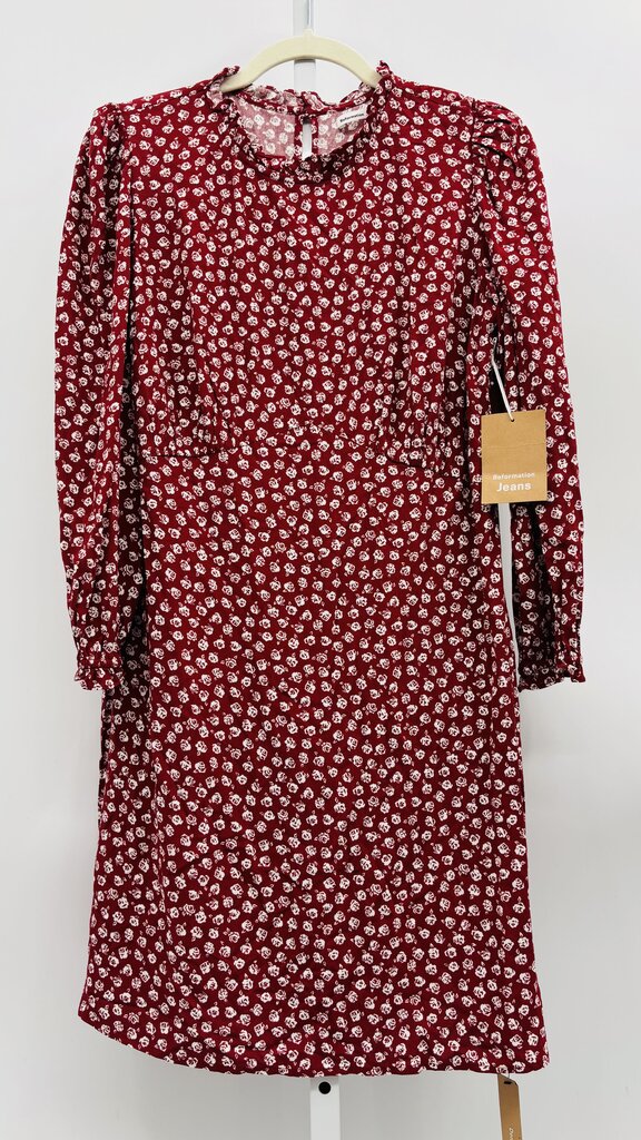 Reformation Dress Red 10