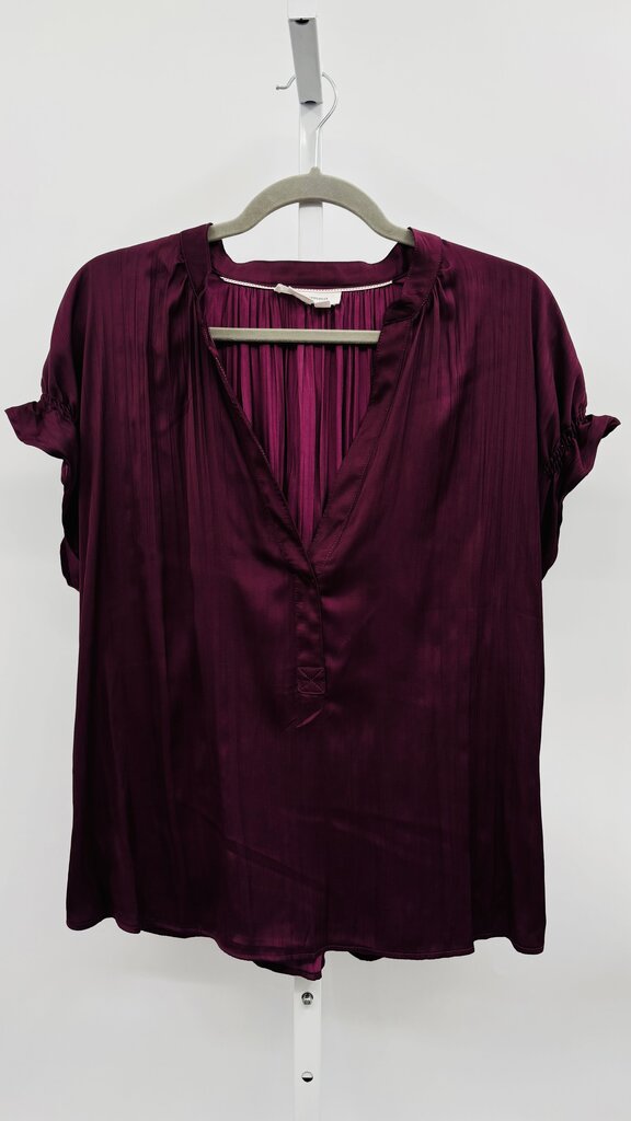 Anthropologie Blouse Purple XL
