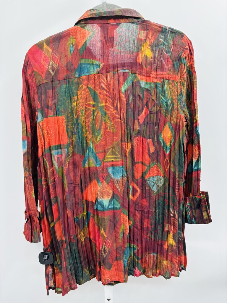 Ali Miles Blouse Burgundy S