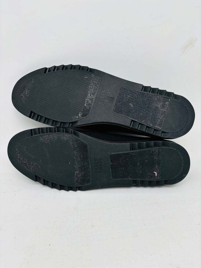 Eileen Fisher Loafers Black 10