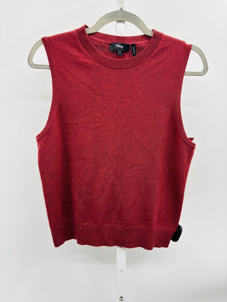 Theory Sweater Vest Brown S