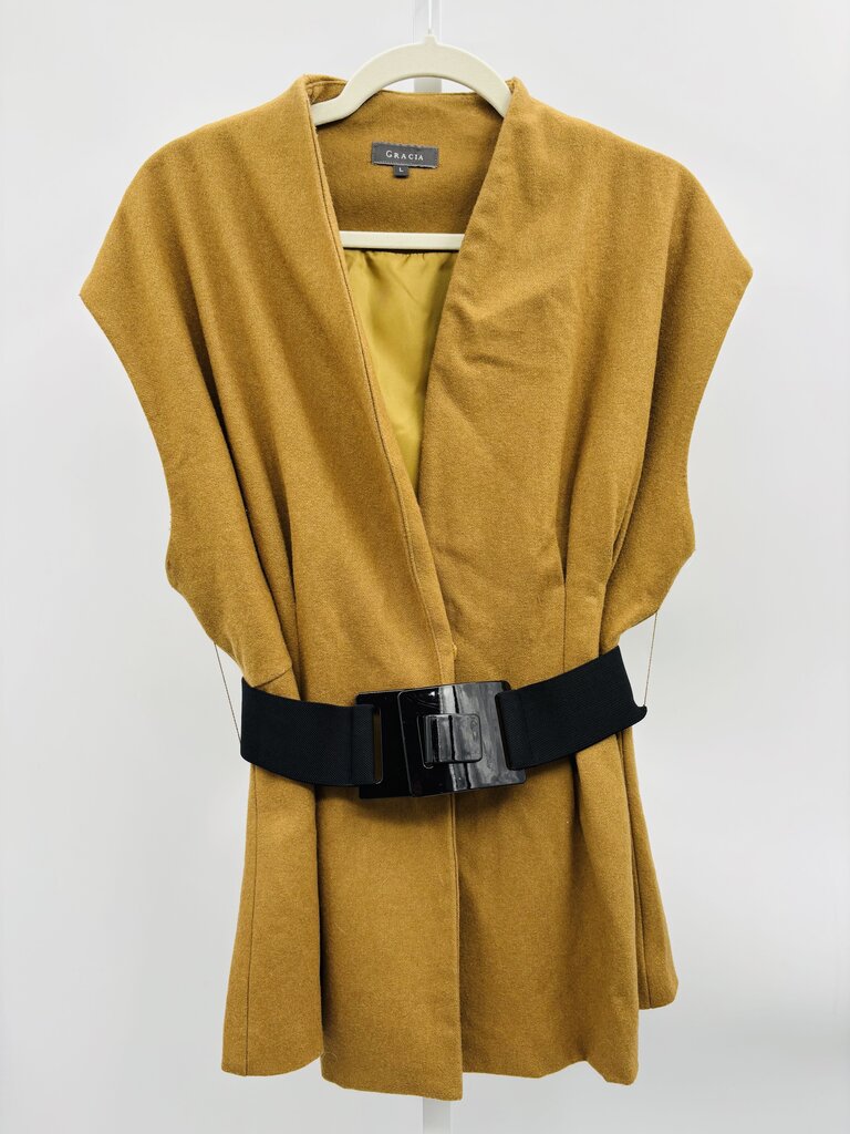 Gracia Vest Tan L