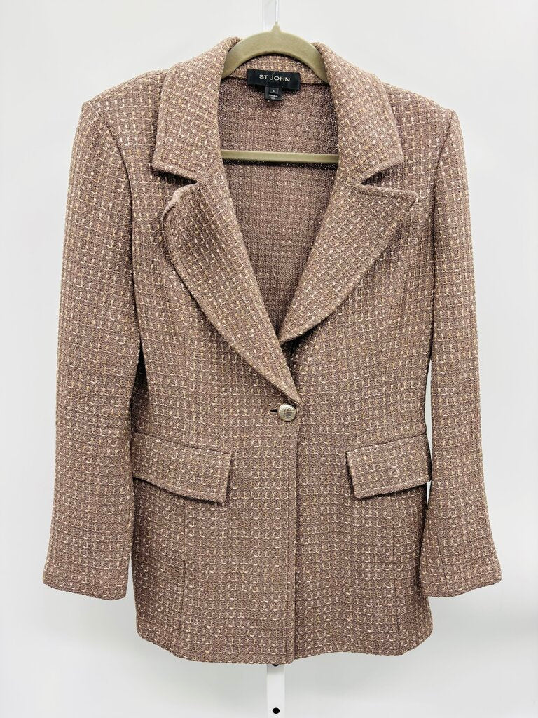 St. John Blazer Brown 6