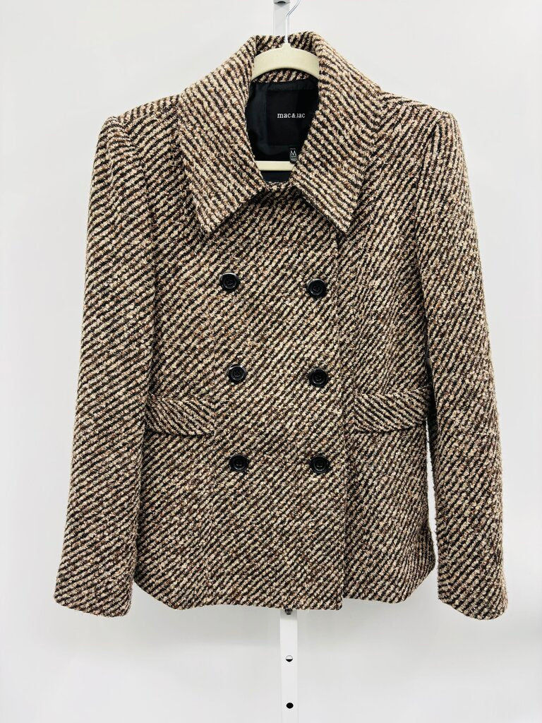 Mac & Jac Blazer Brown M