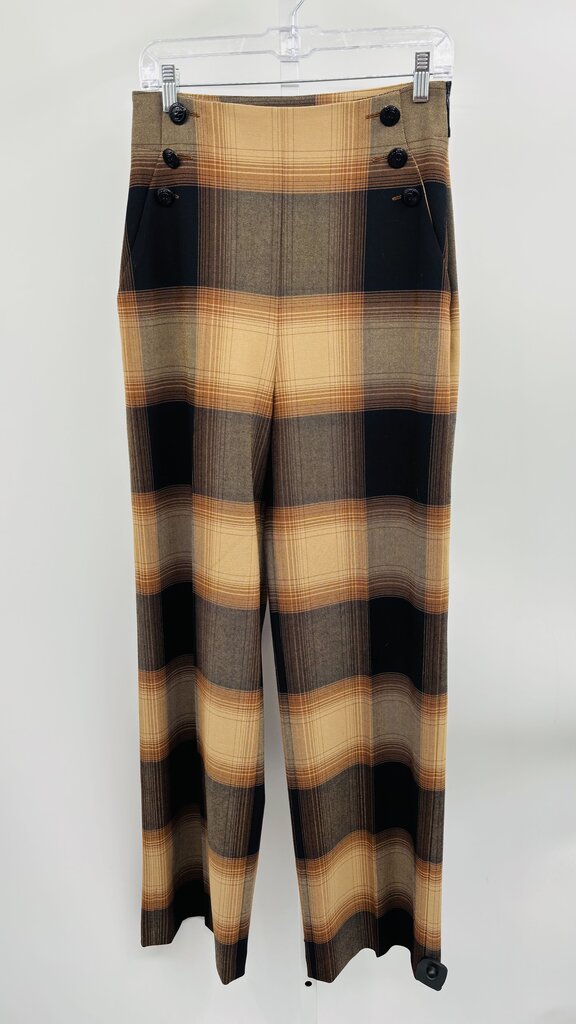 Tara Jarmon Pants Wide Leg Brown 6