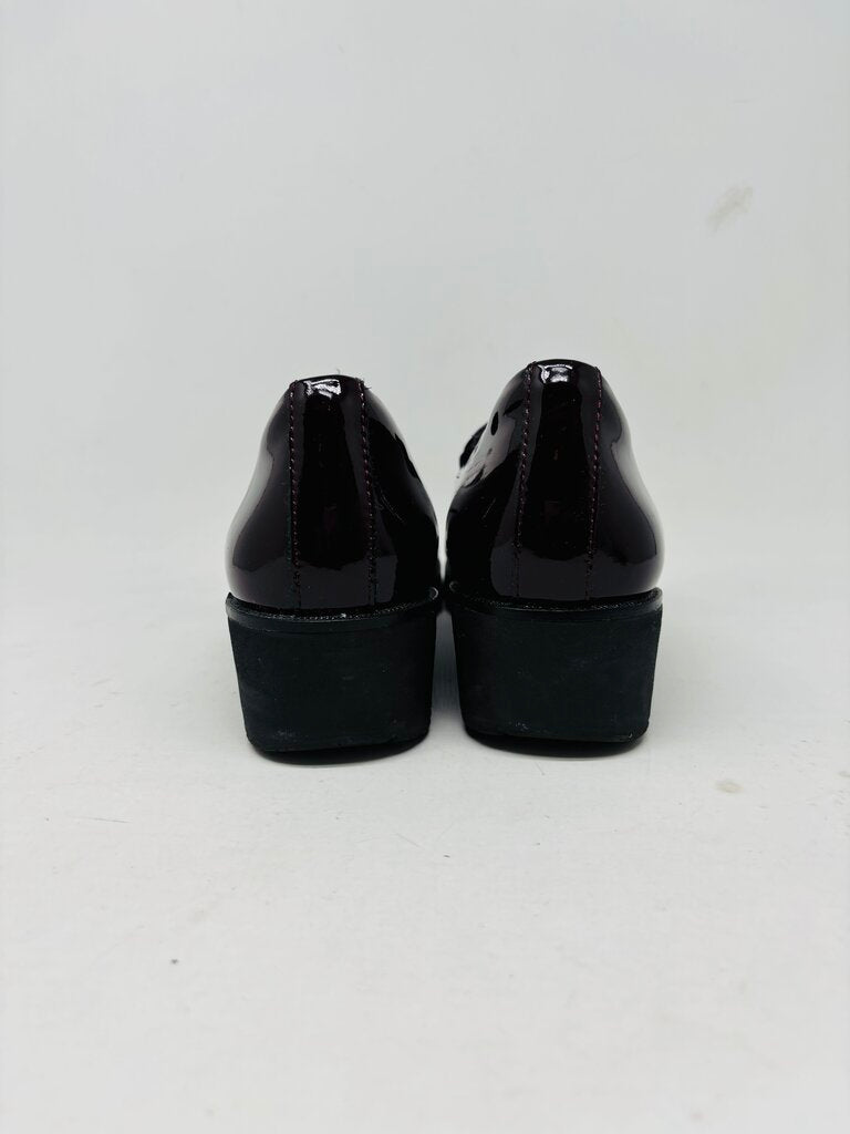 Earth Loafers Burgundy 8