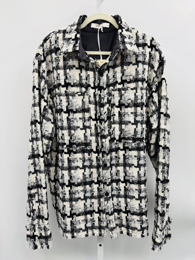MNML Jacket White M