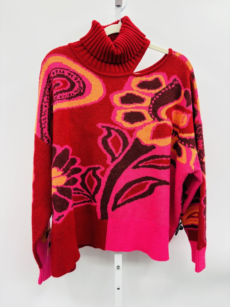 Farm Sweater Red L