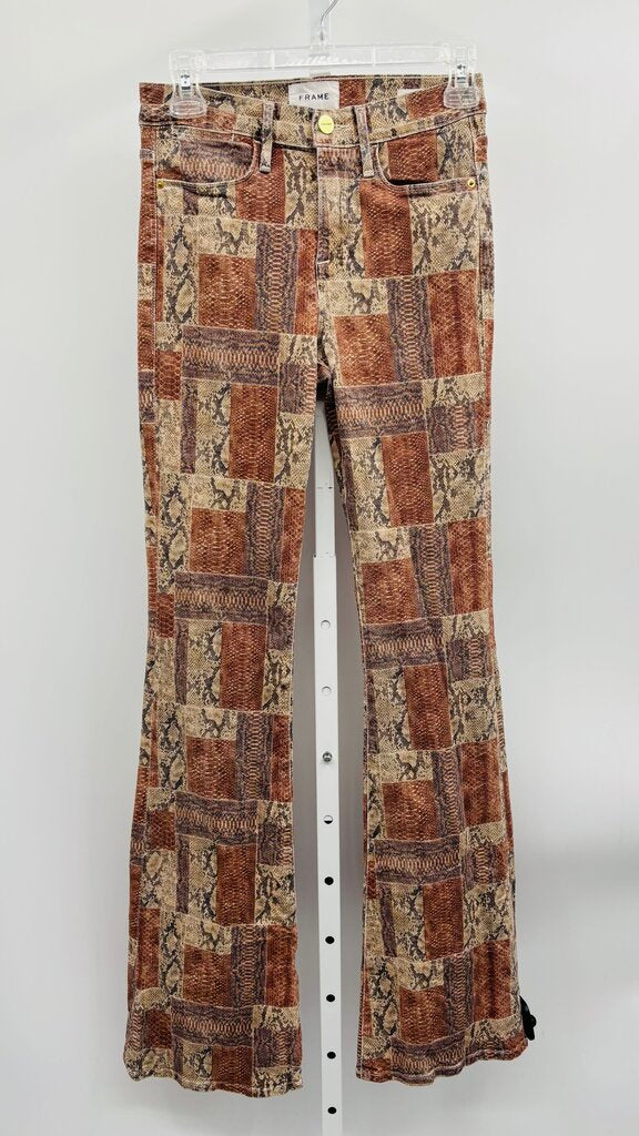 Frame Jeans Beige 2