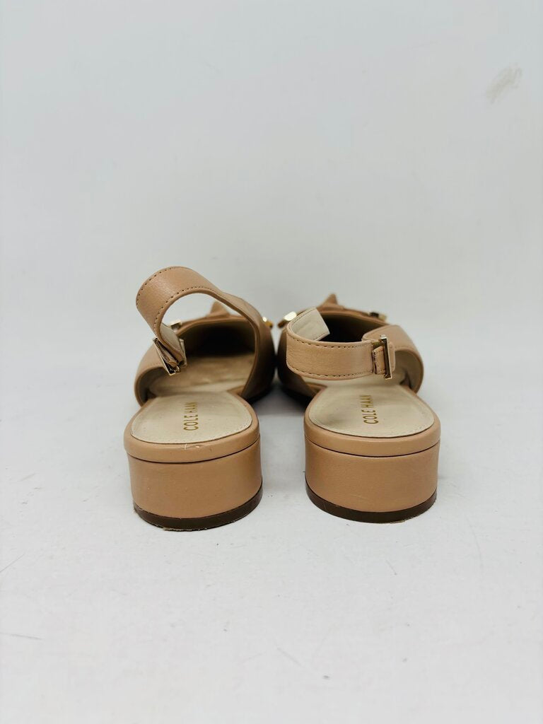 Cole Haan Slingbacks Beige 8.5