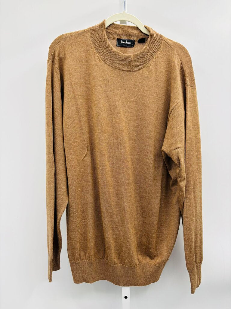 Neiman Marcus Sweater Plus Tan XXL