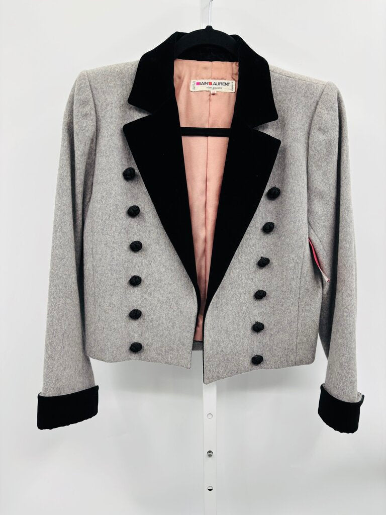 Saint Laurent Blazer Grey 8