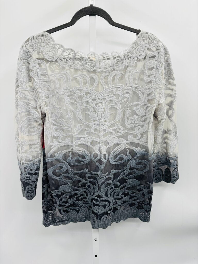 Meadow Rue Top Grey M