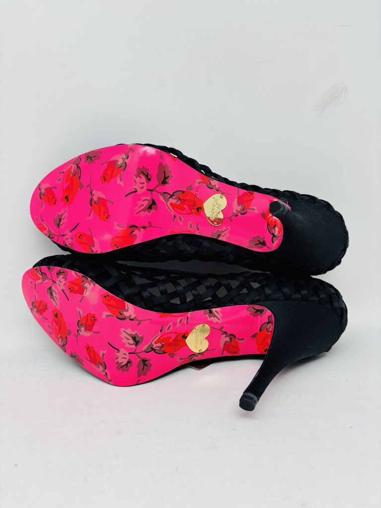 Betsey Johnson Heels Black 8