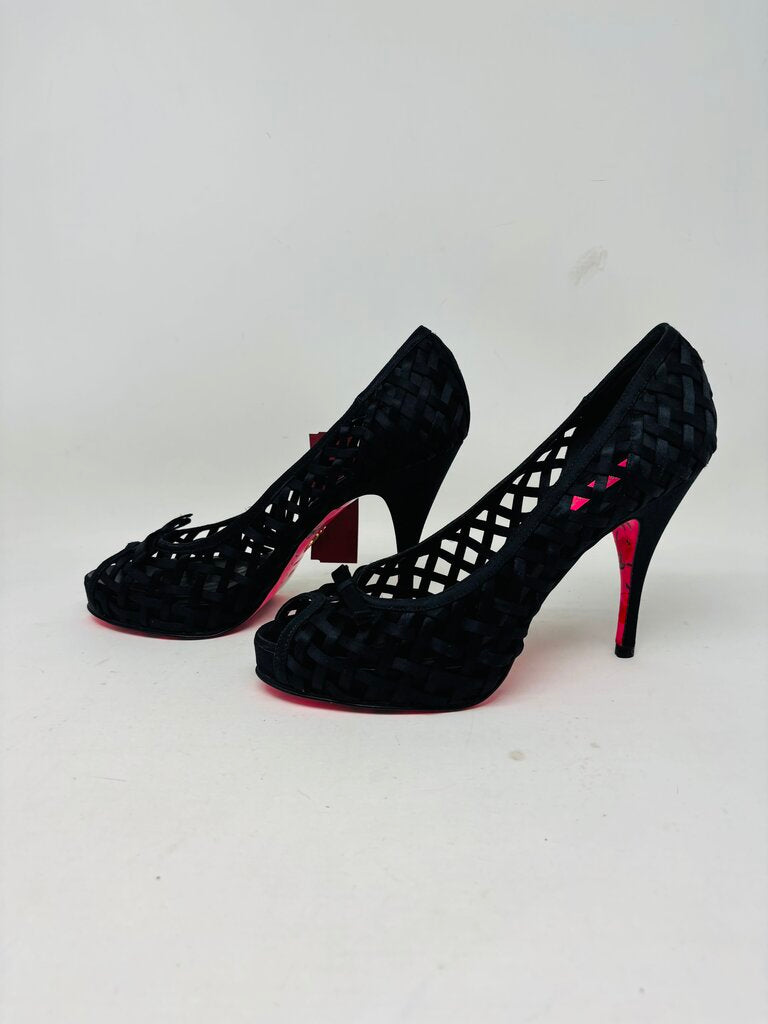 Betsey Johnson Heels Black 8